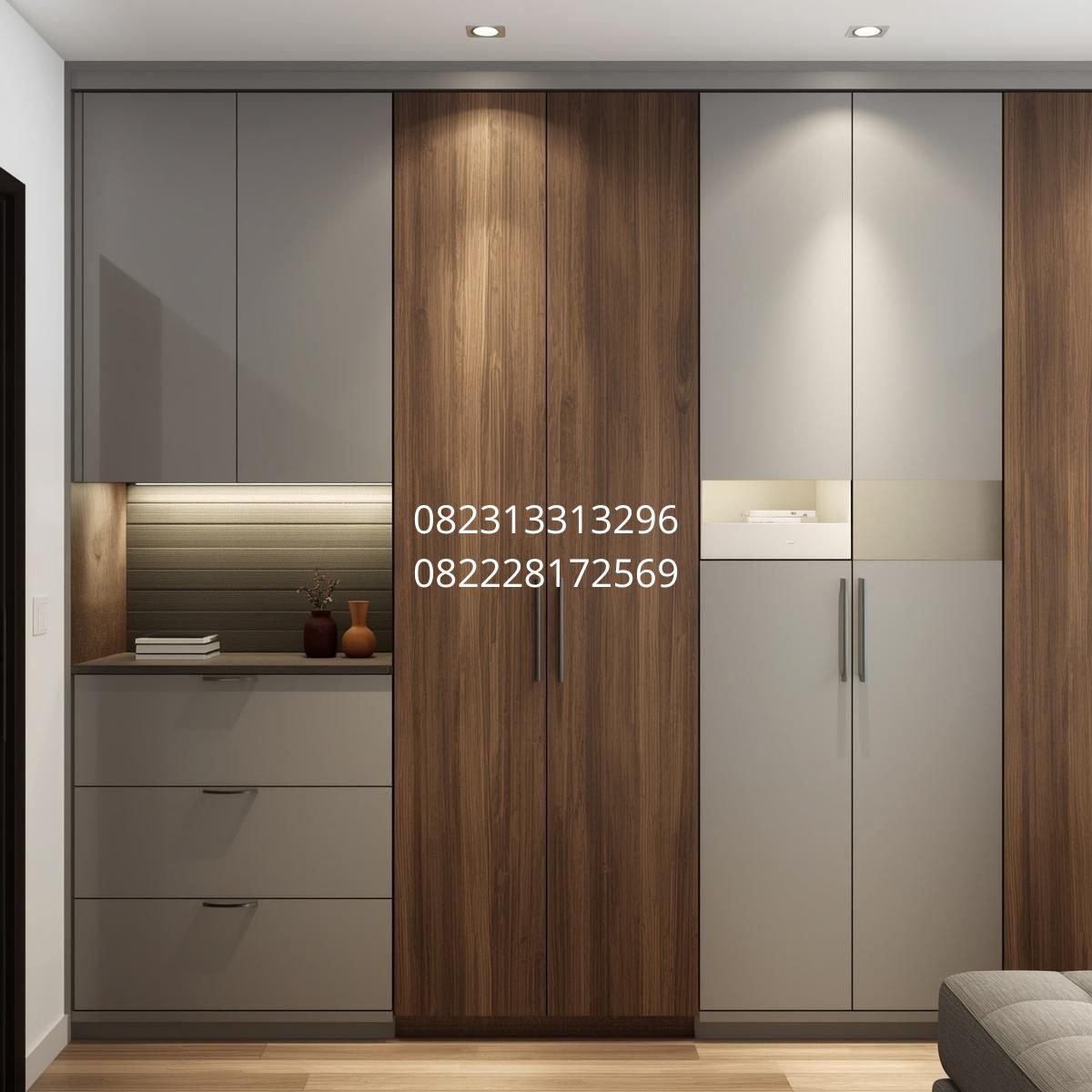 desain panel dinding minimalis