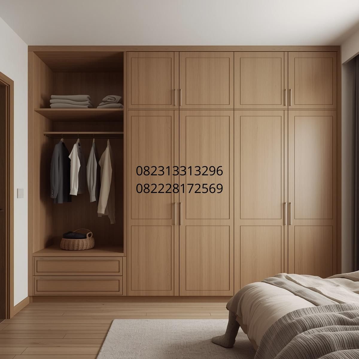 jasa lemari pakaian custom Surabaya