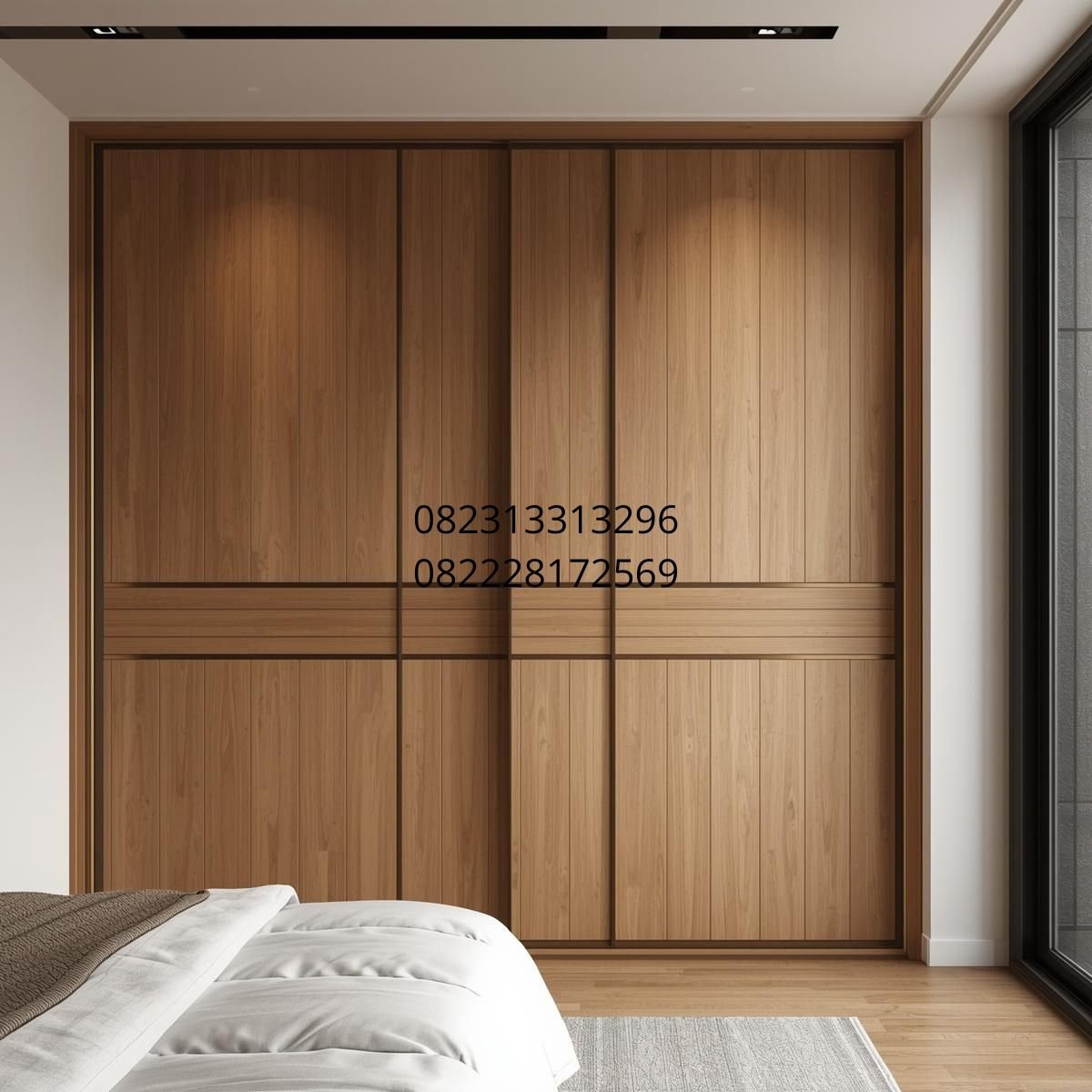 lemari custom pintu geser Surabaya