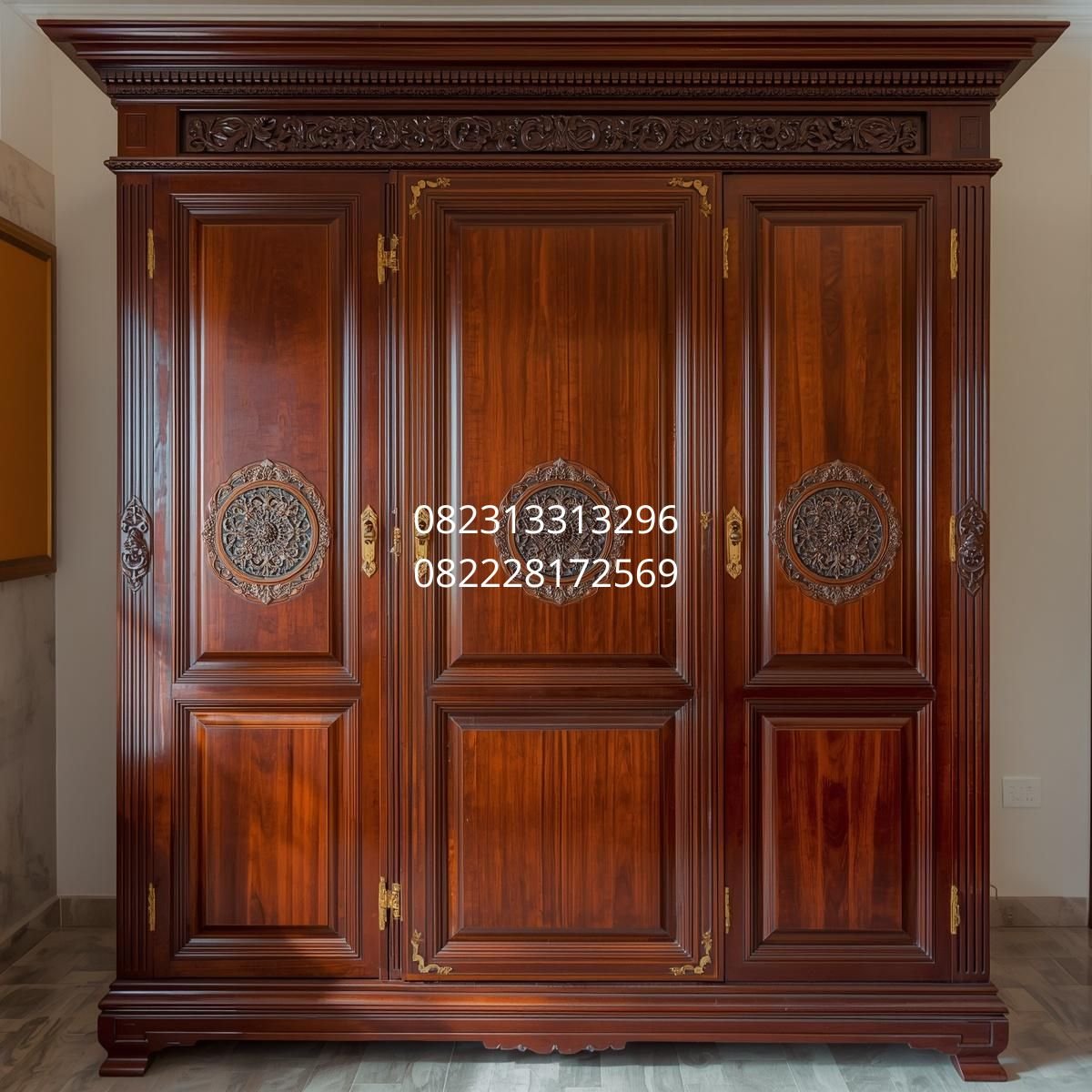lemari kayu 3 pintu Surabaya