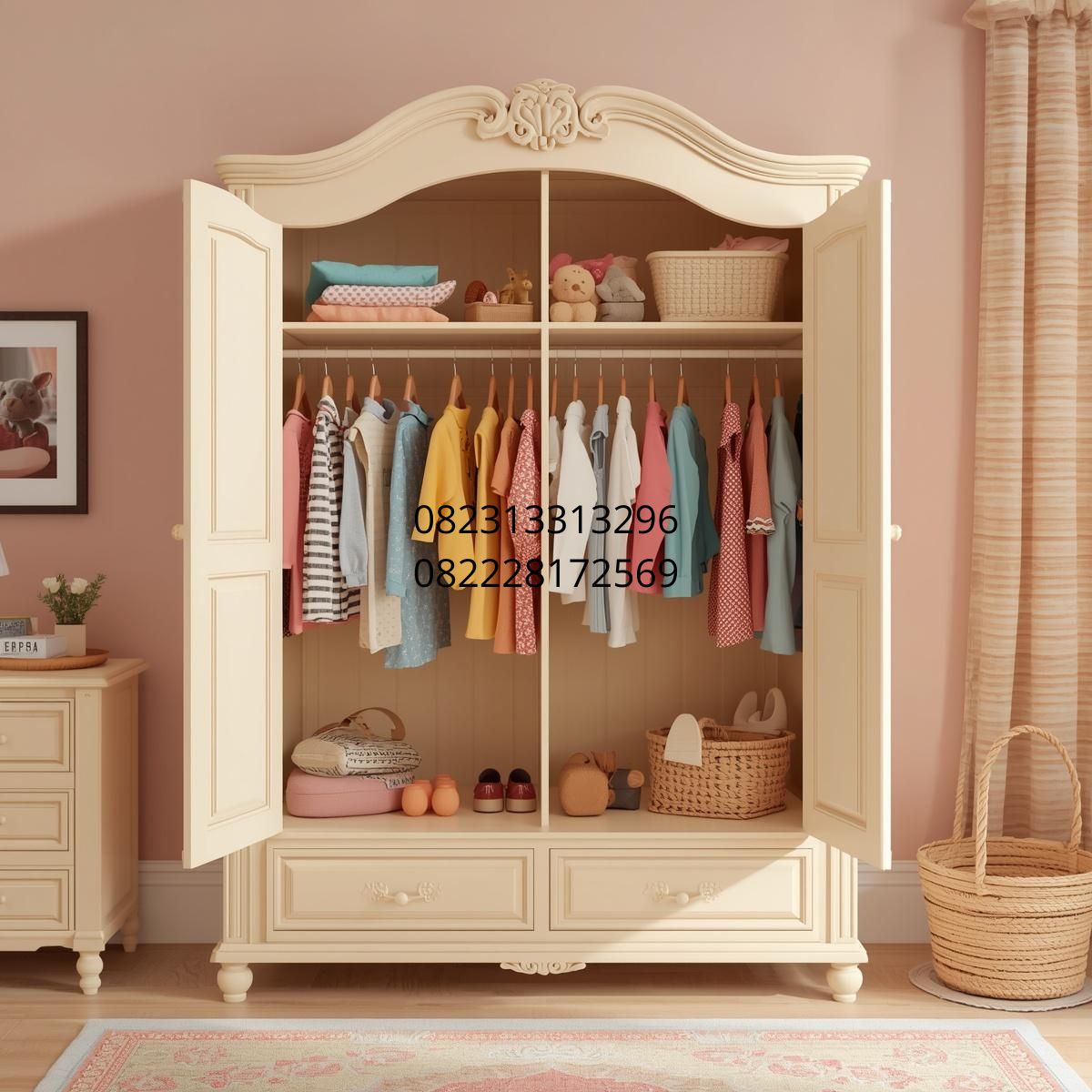 lemari baju anak modern Surabaya
