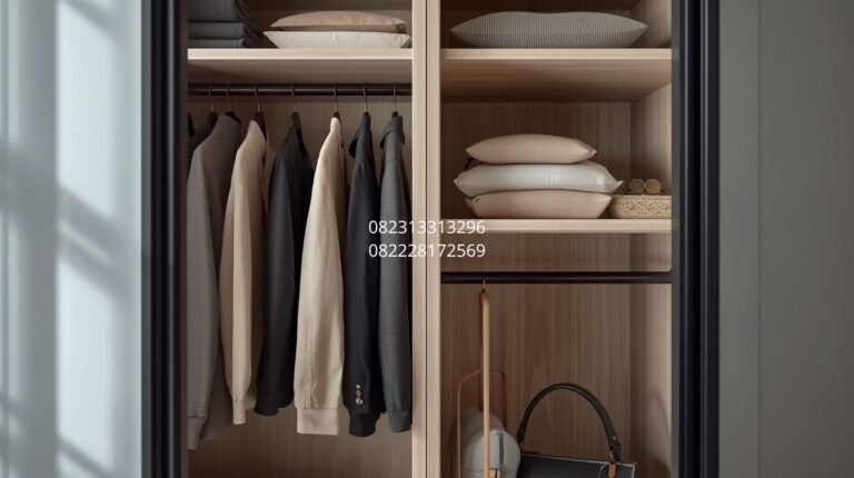 lemari pakaian apartemen Surabaya