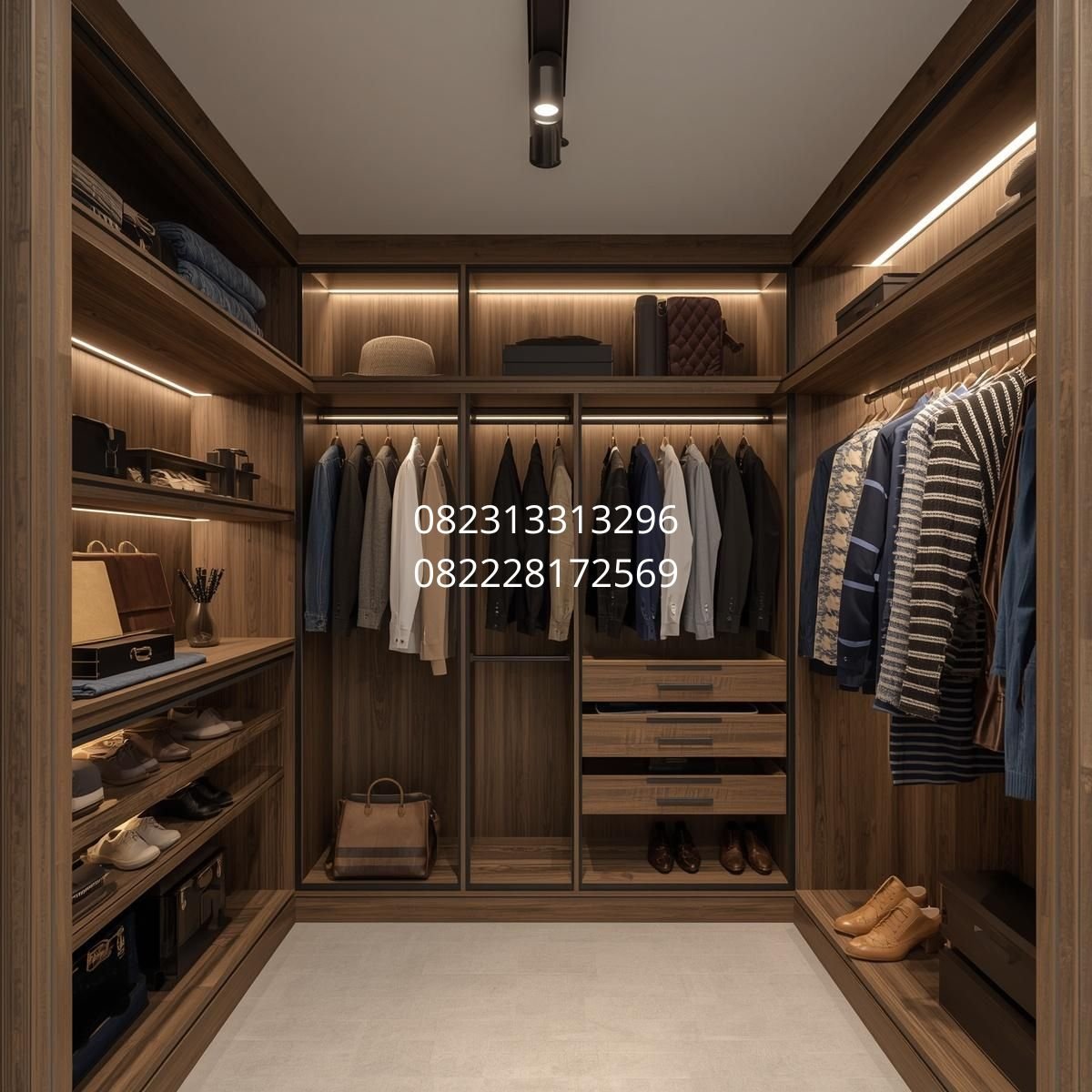 harga wardrobe Surabaya