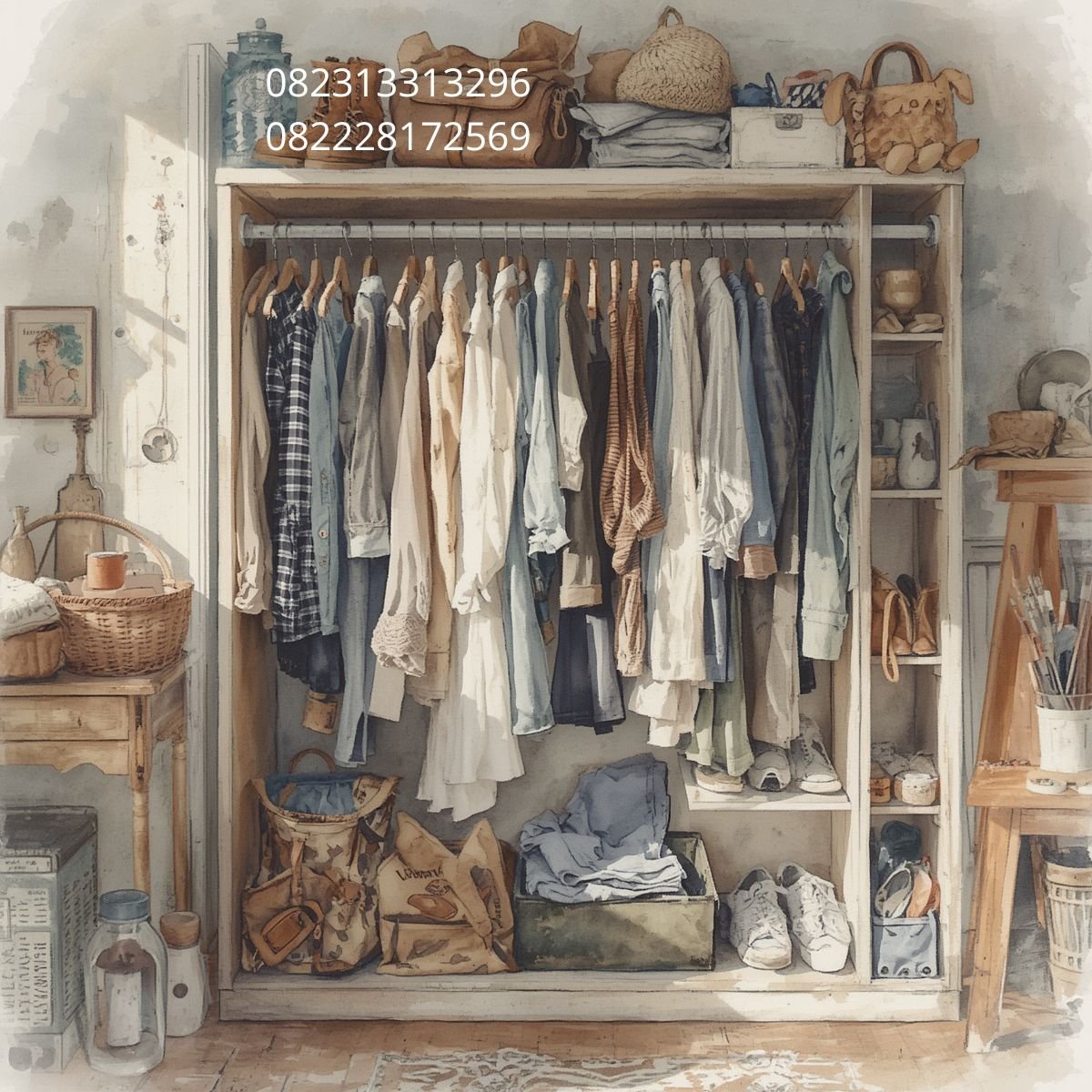 Wardrobe Minimalis Modern