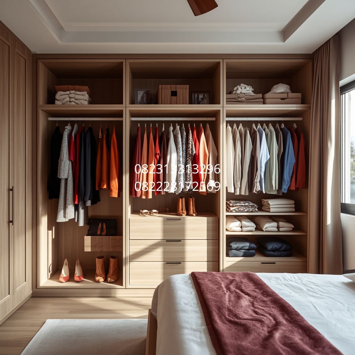 jasa pembuatan wardrobe Surabaya