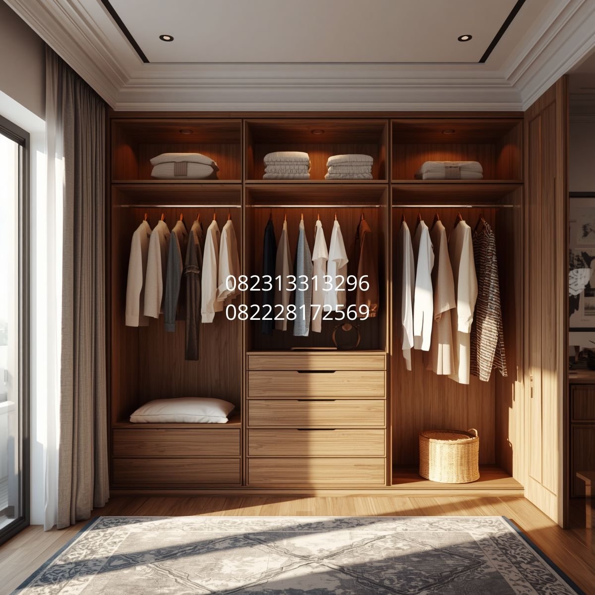 lemari tanam kamar Surabaya