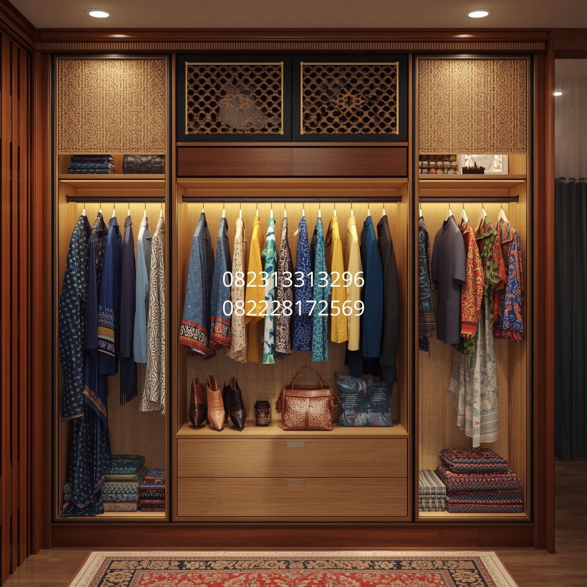 jasa pembuatan wardrobe Surabaya