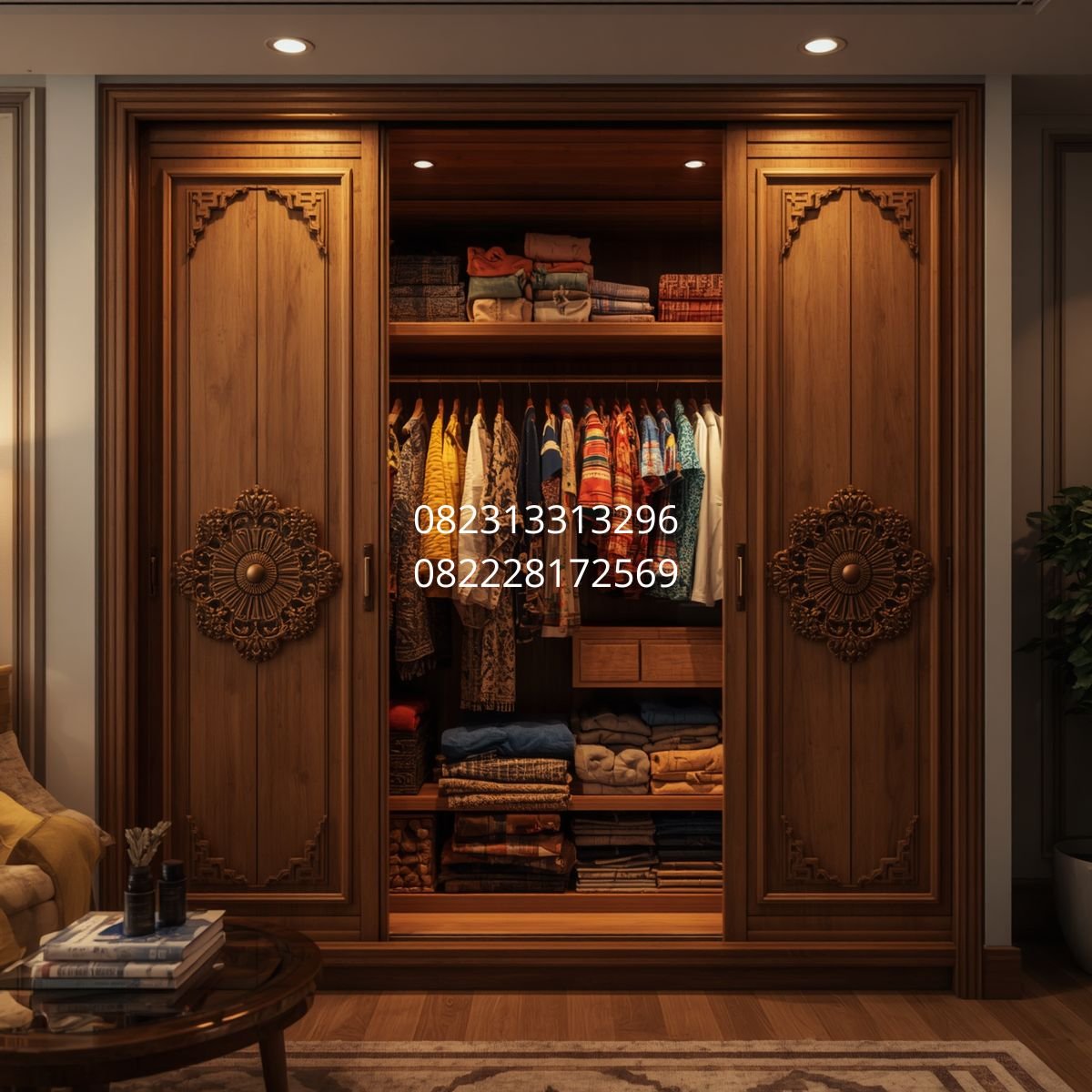harga wardrobe sliding Surabaya