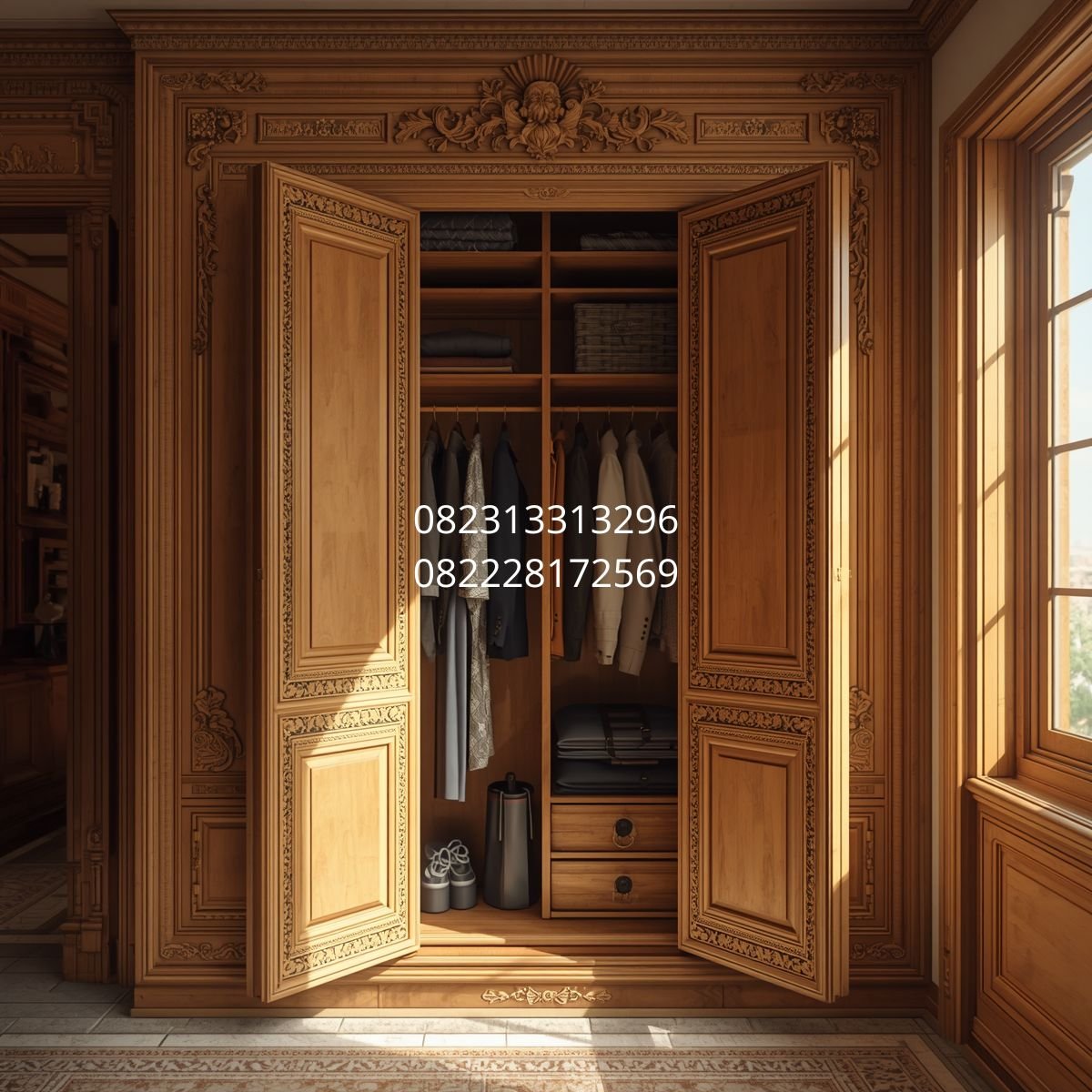wardrobe swing door Surabaya