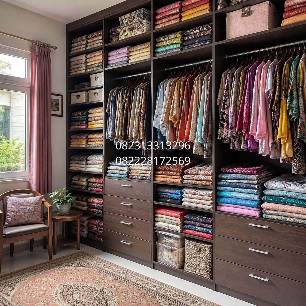 lemari pakaian modern Surabaya
