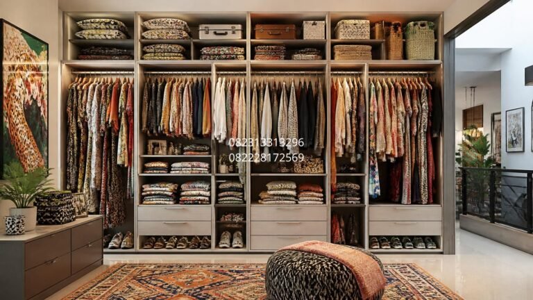 wardrobe full plafon Surabaya