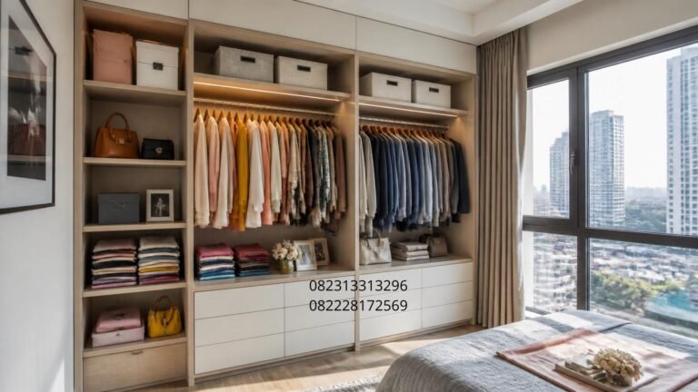 wardrobe apartemen Surabaya