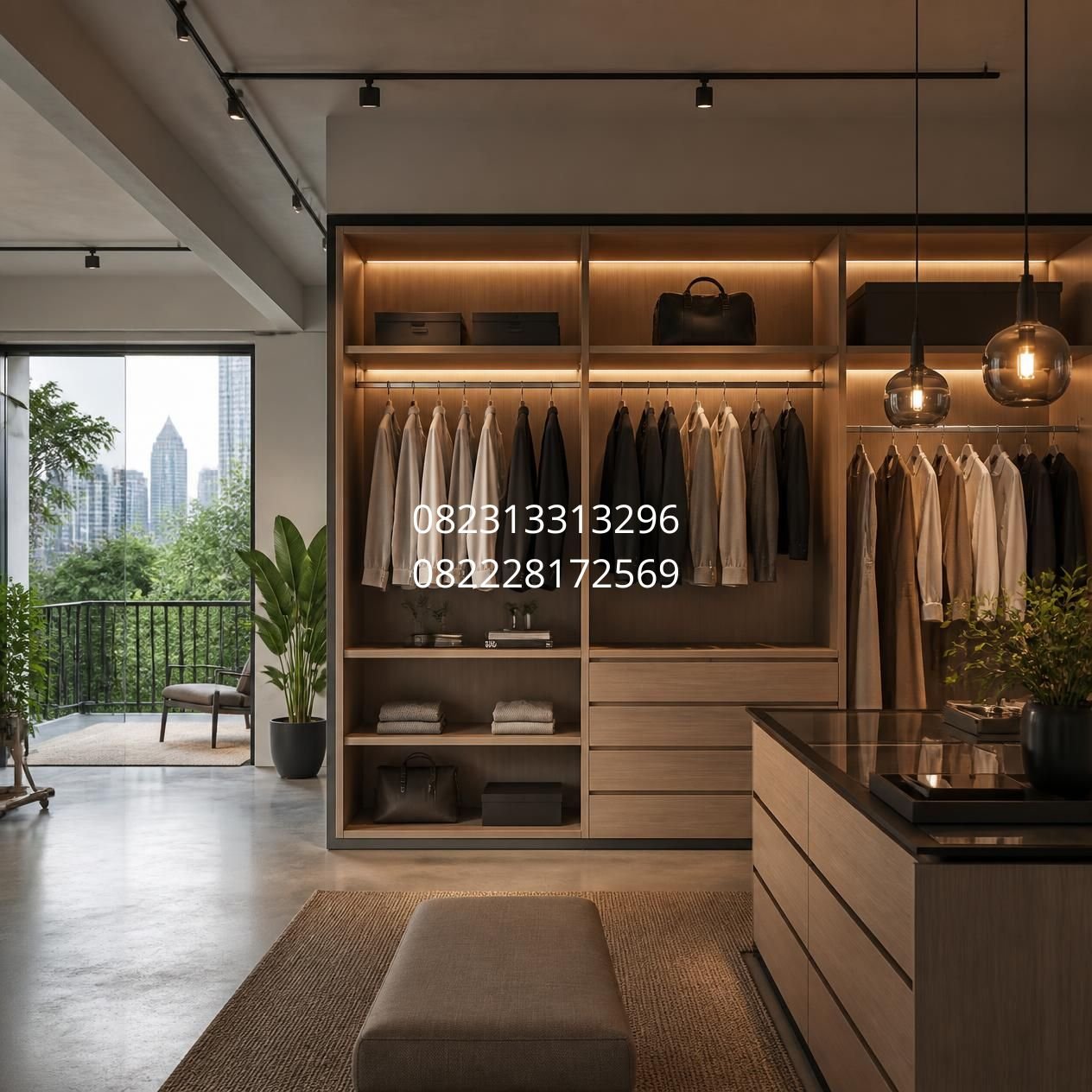 wardrobe custom Surabaya