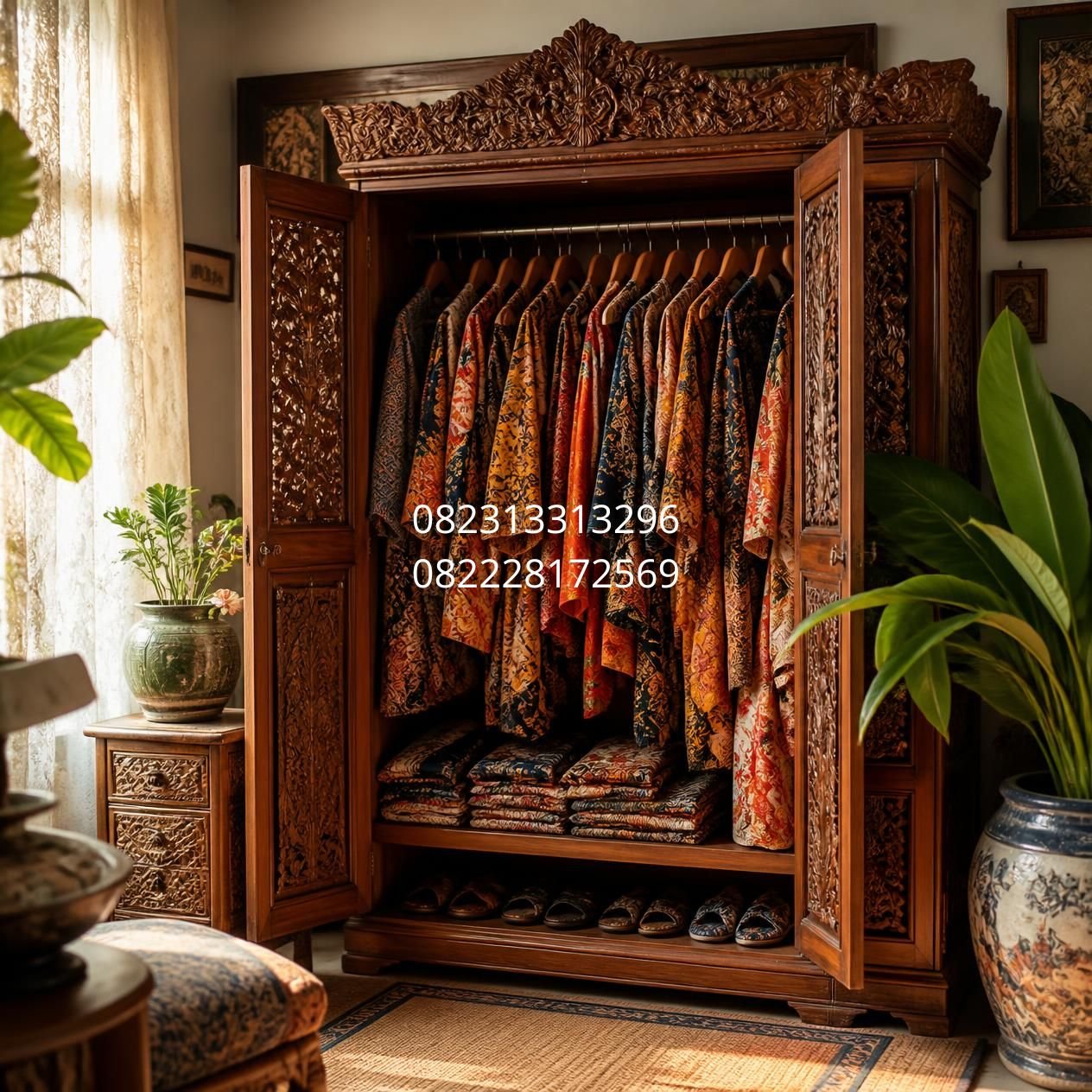 lemari wardrobe minimalis Surabaya
