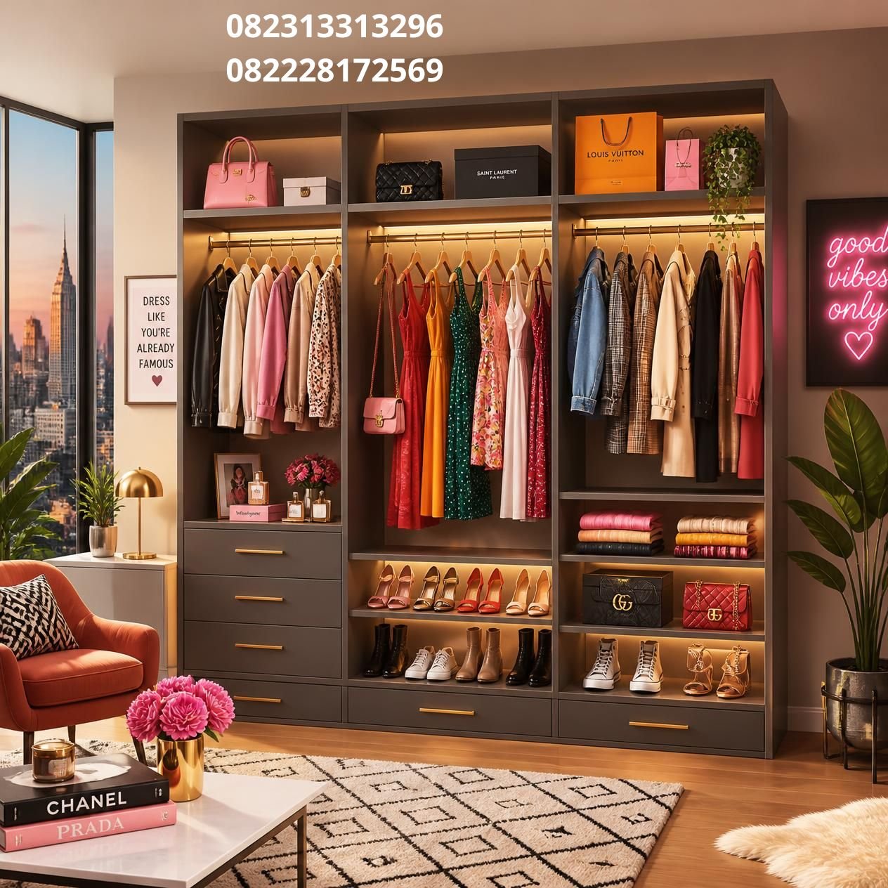 Wardrobe Minimalis
