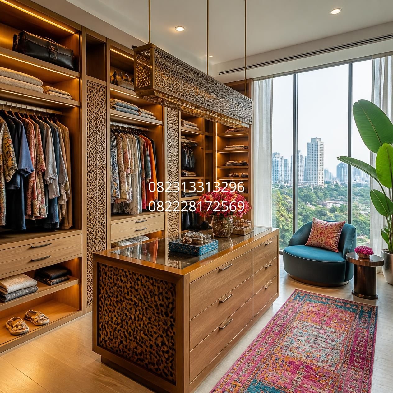 jasa desain interior wardrobe