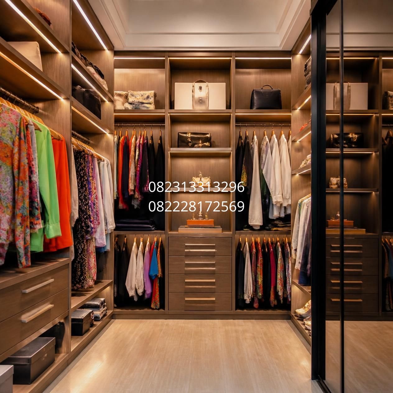 wardrobe custom Surabaya