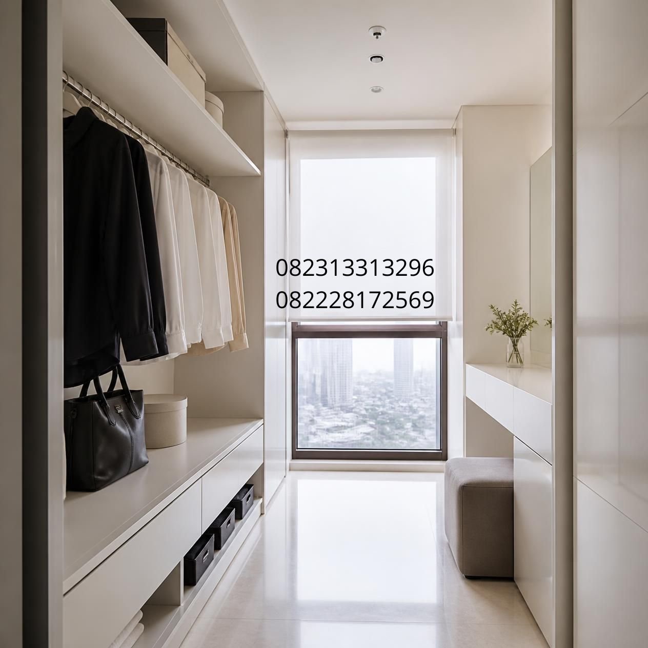 walk in closet mewah Surabaya