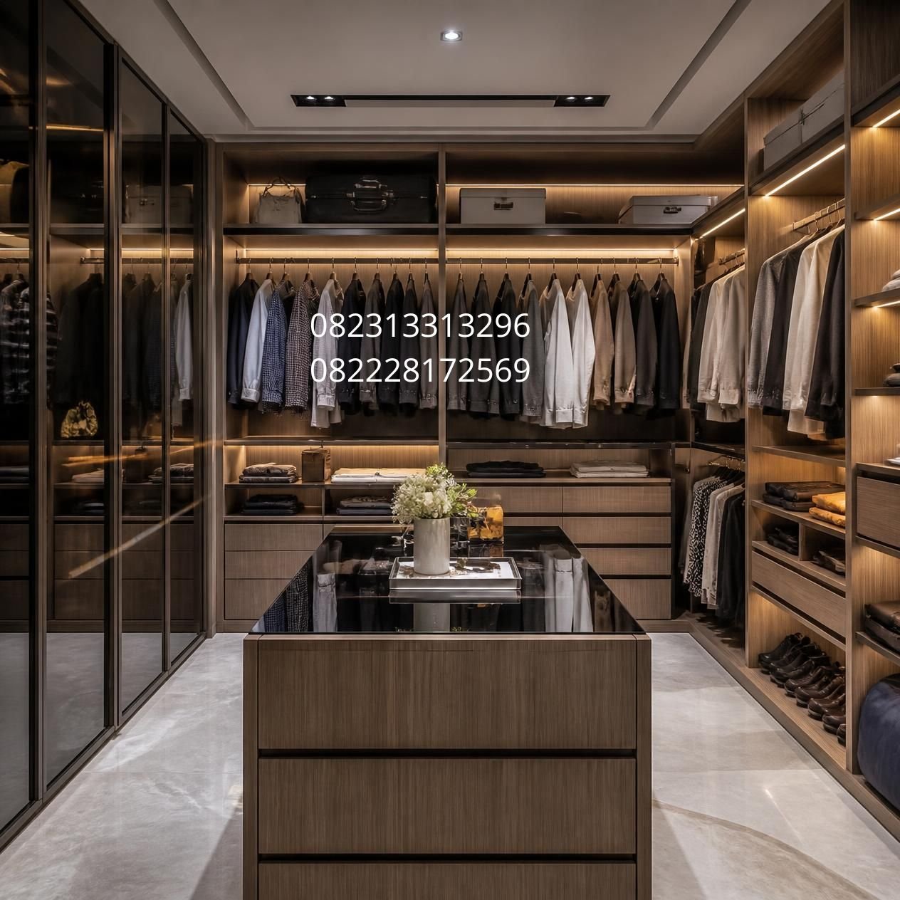 kontraktor walk in closet Surabaya