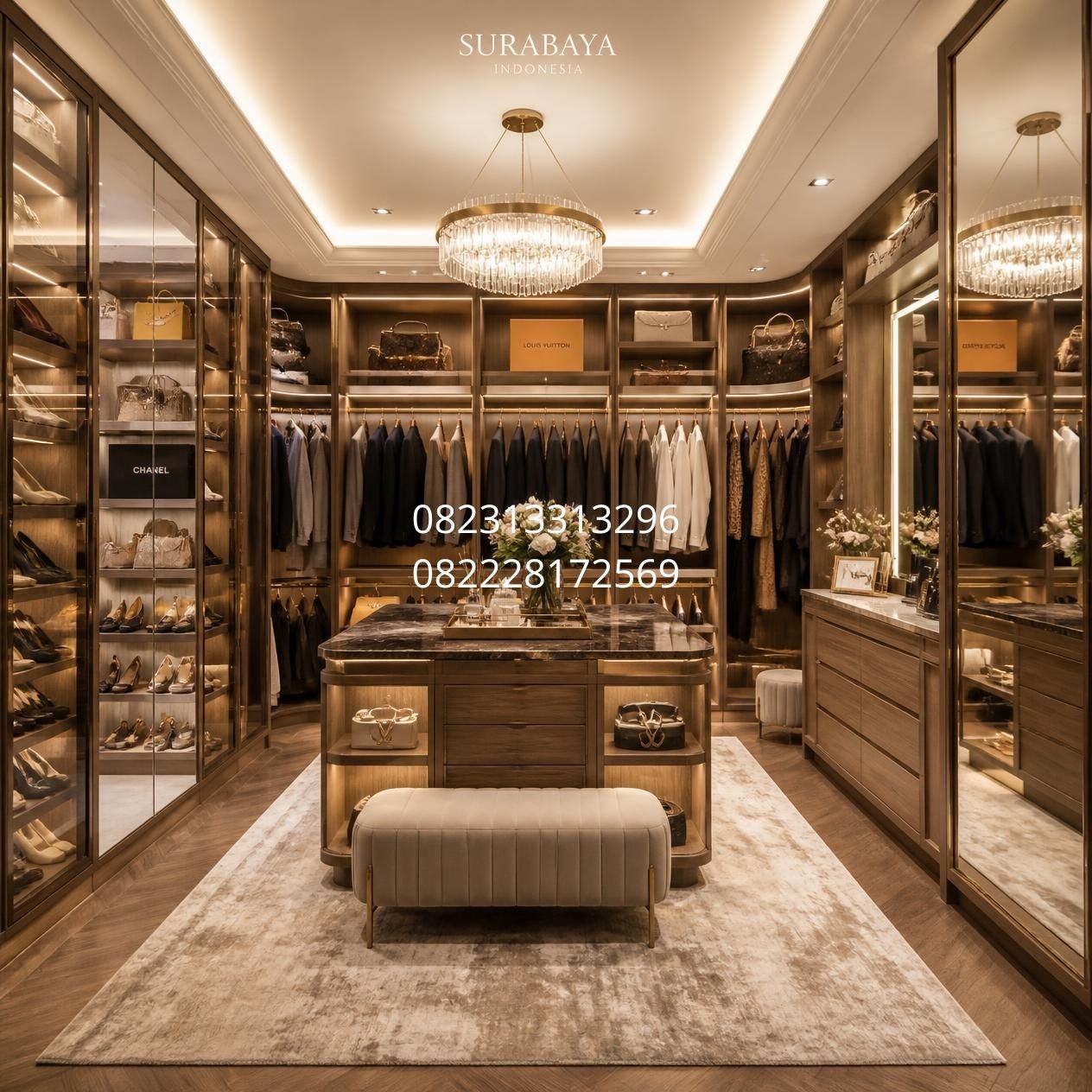 interior kamar utama elegan