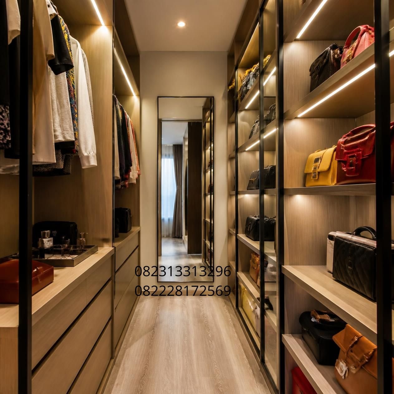 jasa pembuatan walk in closet Surabaya