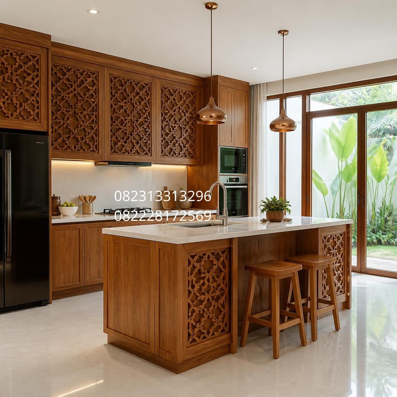 lemari dapur minimalis Surabaya