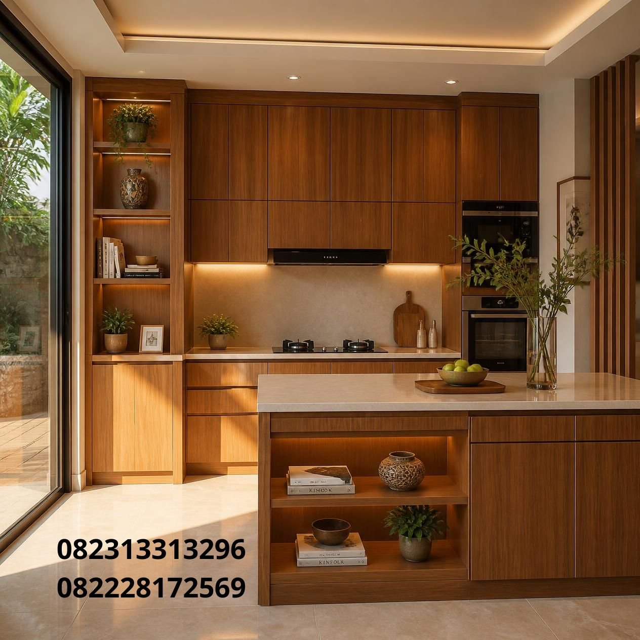 Lemari Dapur Custom Surabaya