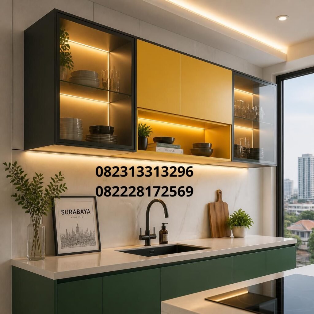 Lemari Dapur Gantung Custom