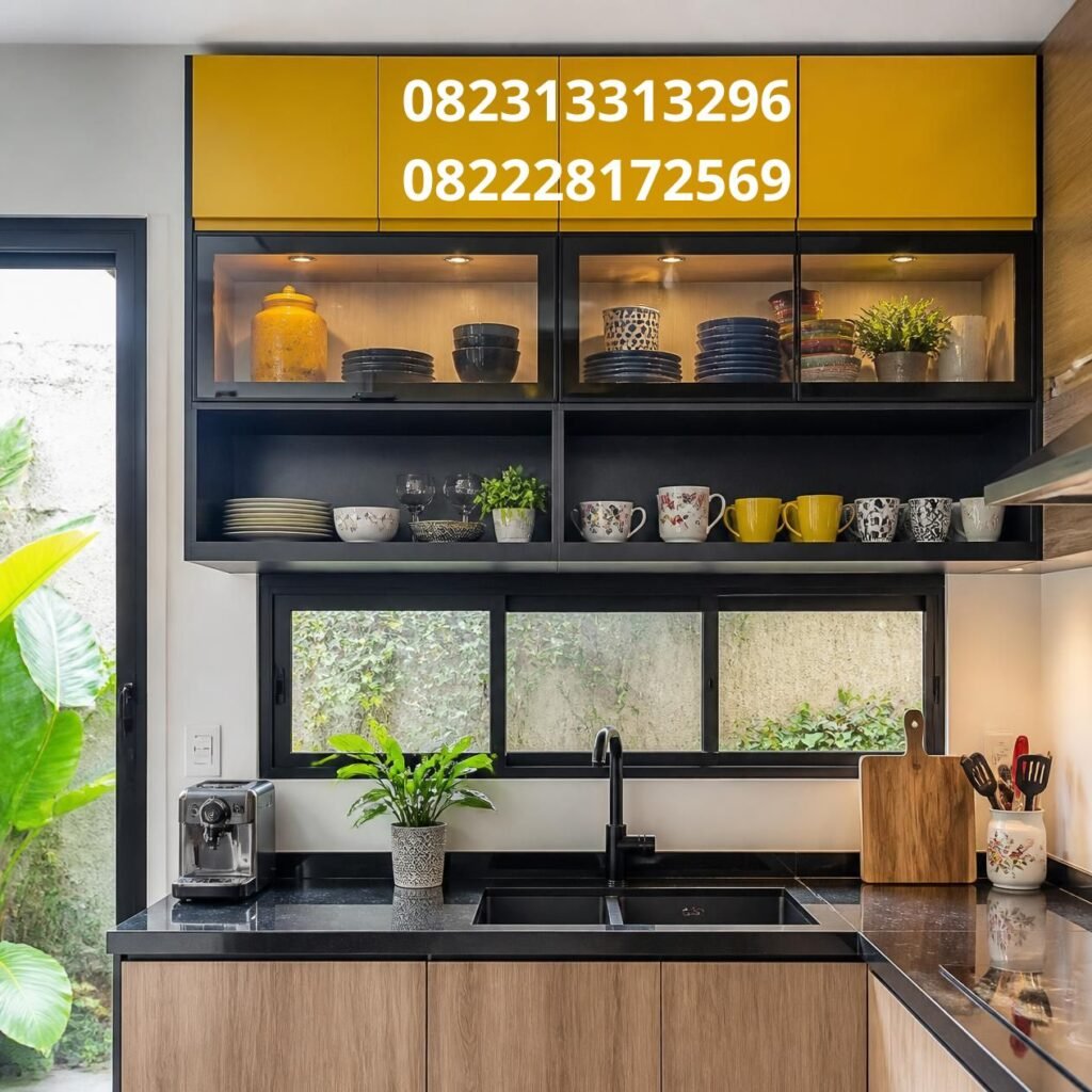 Jasa Lemari Dapur Gantung Surabaya
