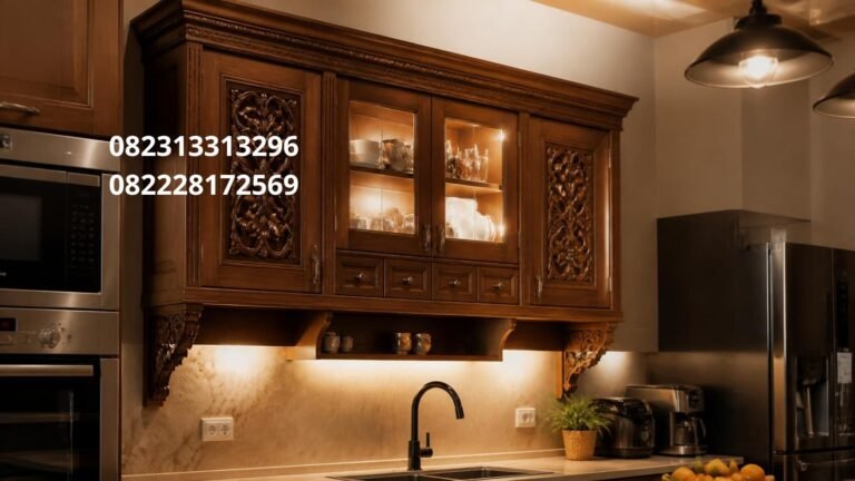 Lemari Dapur Gantung Surabaya