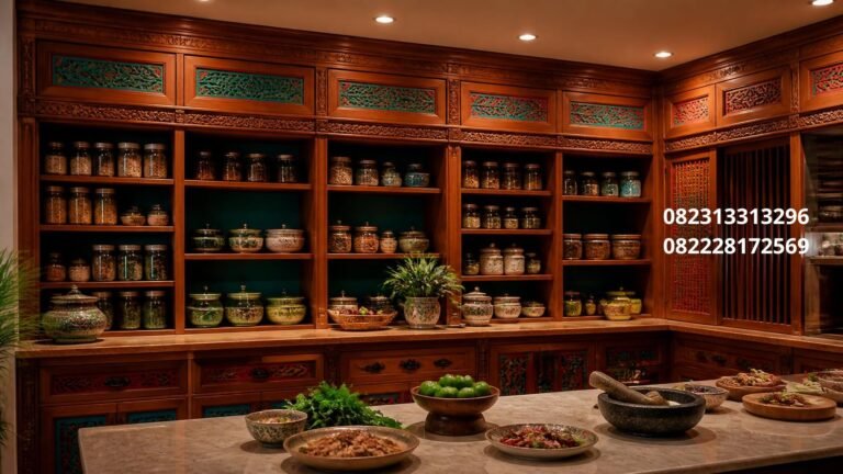 Kitchen Cabinet Full Plafon Surabaya