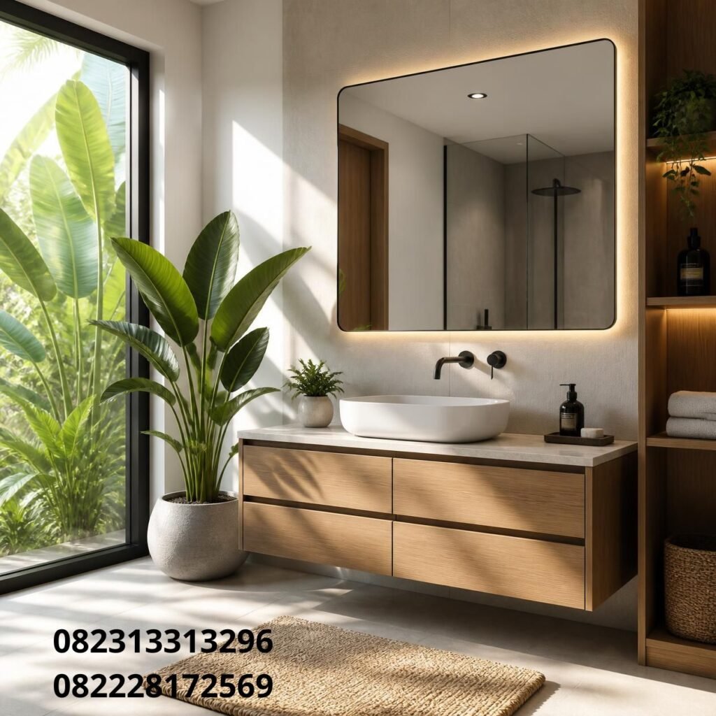 Custom Vanity Kamar Mandi