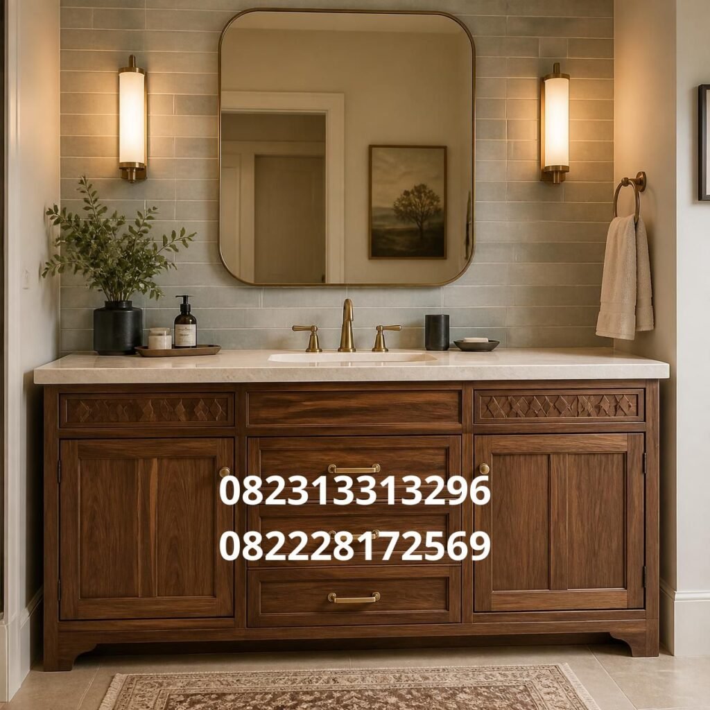 Lemari vanity kamar mandi Surabaya