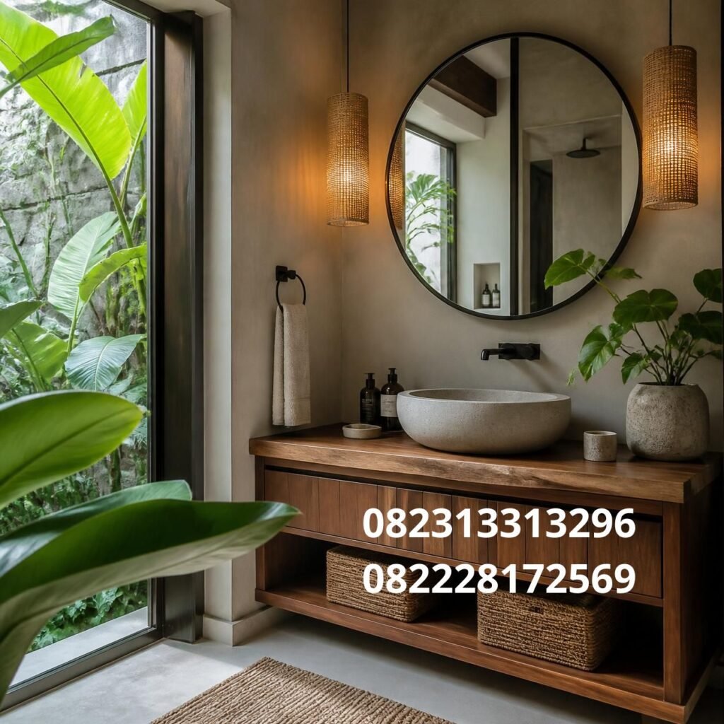 Bathroom vanity minimalis Surabaya
