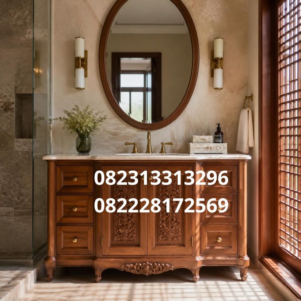 Vanity kamar mandi custom Surabaya