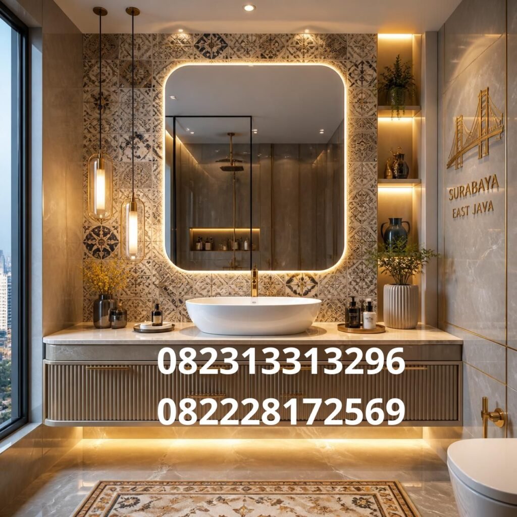 Custom bathroom vanity Surabaya