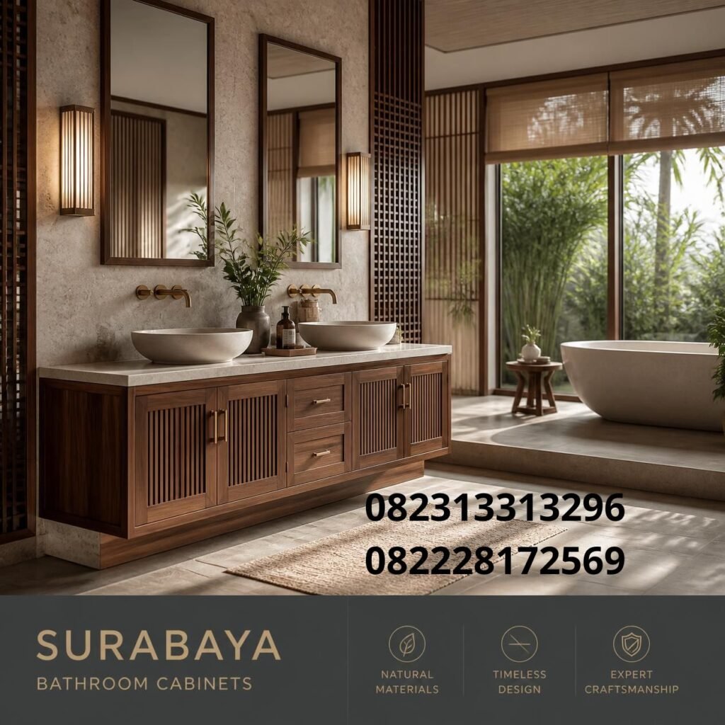 Lemari Kamar Mandi Custom Surabaya
