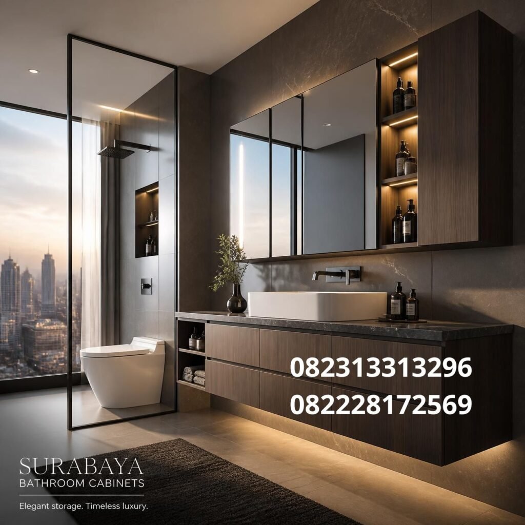 Lemari Kamar Mandi Minimalis Surabaya