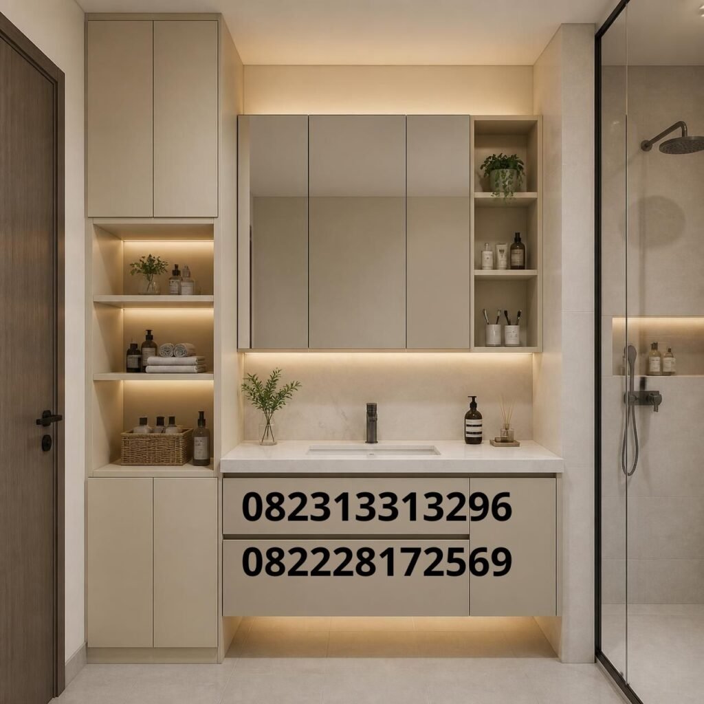 Lemari Kamar Mandi Minimalis Surabaya