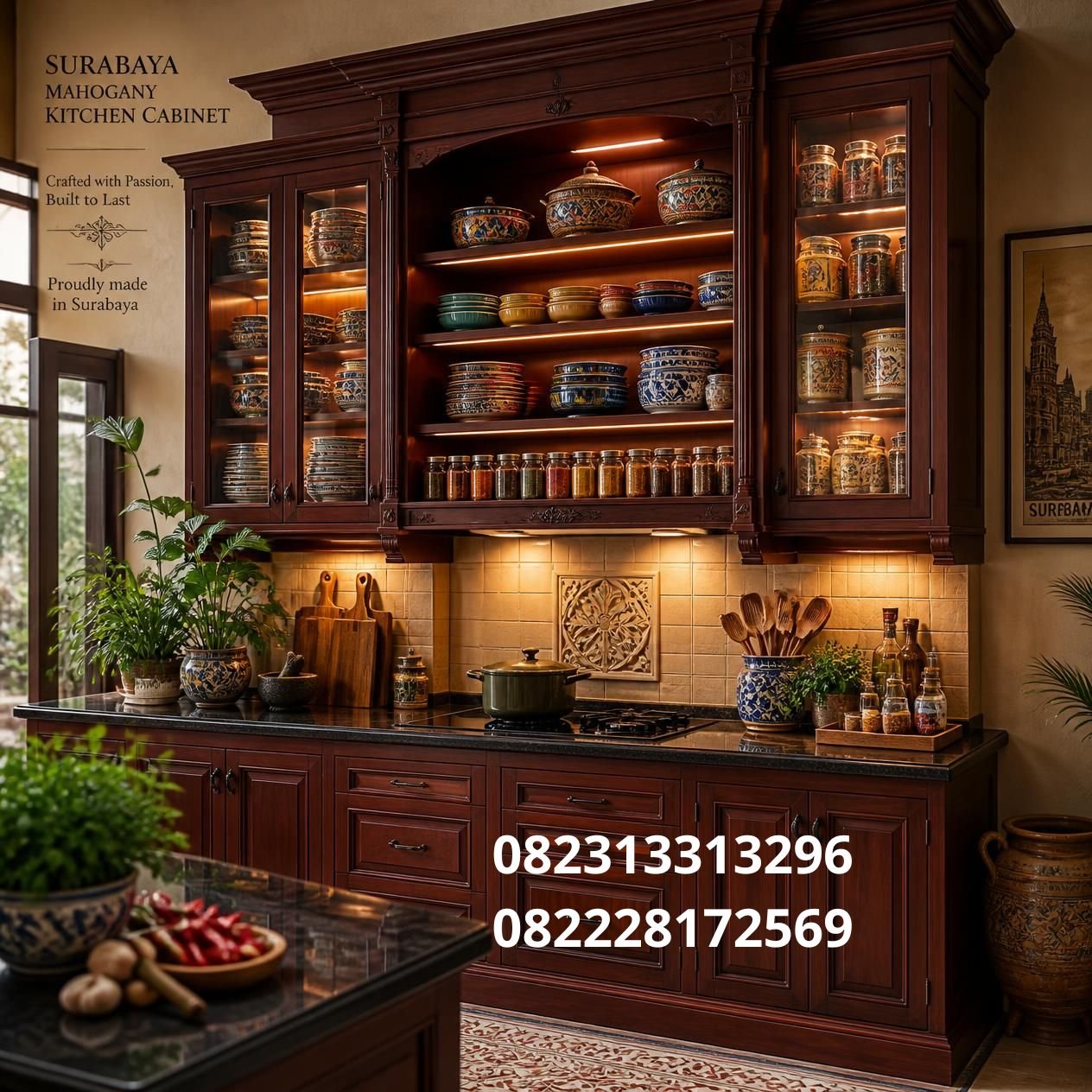 kabinet dapur minimalis Surabaya