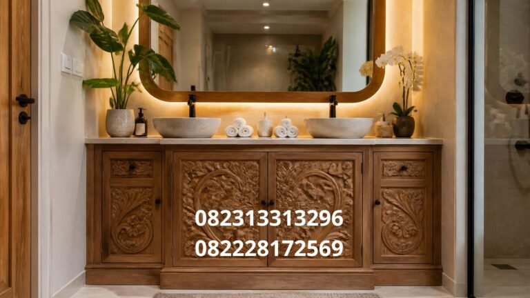 Bathroom vanity custom Surabaya