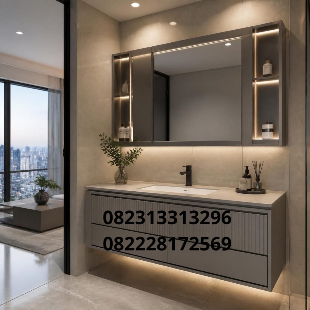 Vanity aluminium minimalis Surabaya