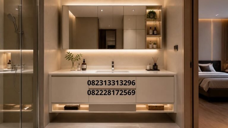 Vanity kamar mandi PVC Surabaya