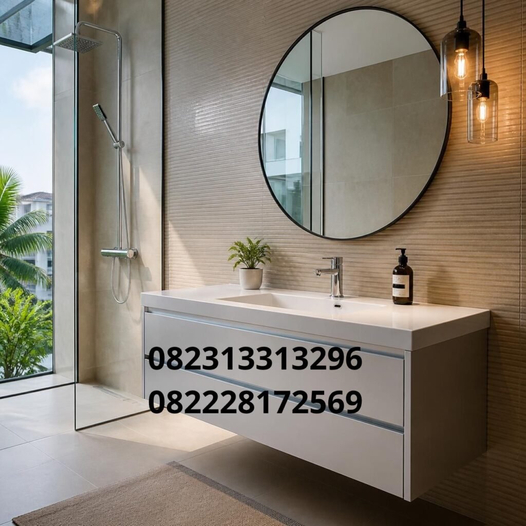 Vanity kamar mandi custom Surabaya