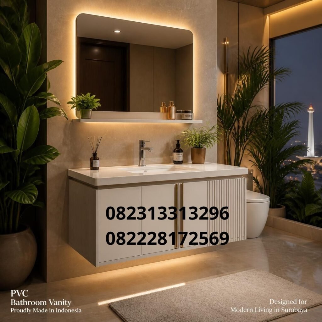 Vanity kamar mandi minimalis Surabaya