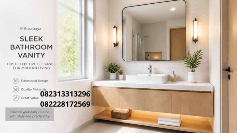 Biaya Vanity Kamar Mandi Surabaya