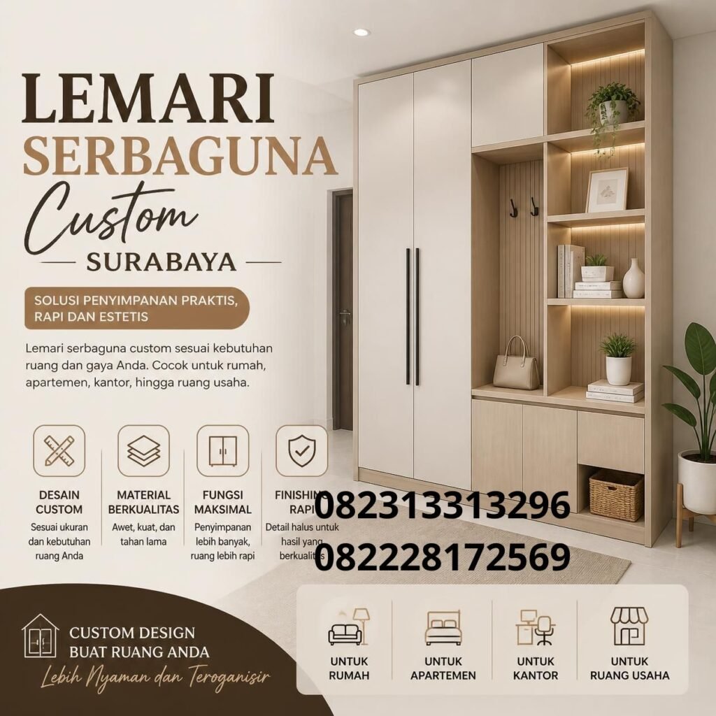 Harga Lemari Serbaguna Surabaya