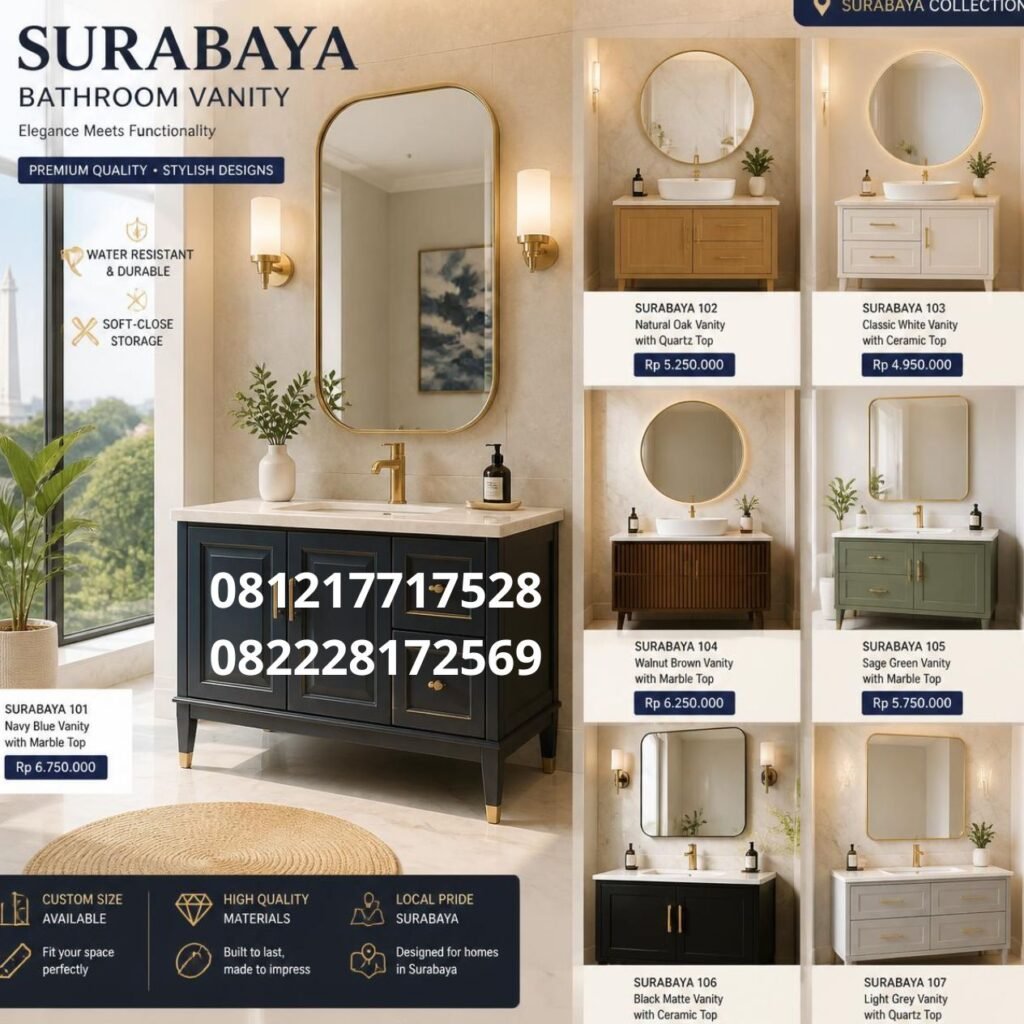 Harga vanity minimalis Surabaya