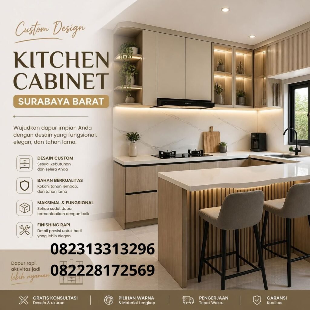 Jual Kitchen Cabinet Surabaya Barat