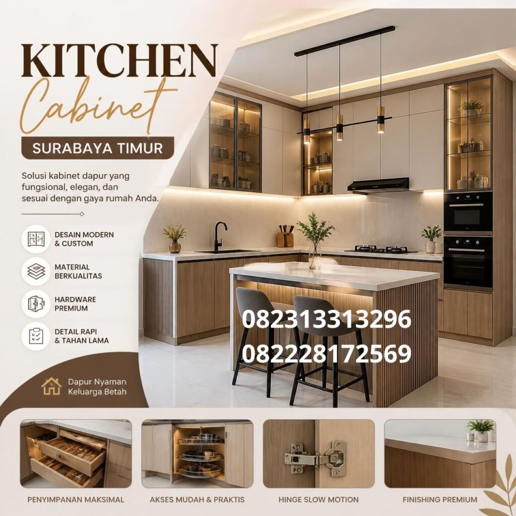 Jual Kitchen Cabinet Surabaya Timur